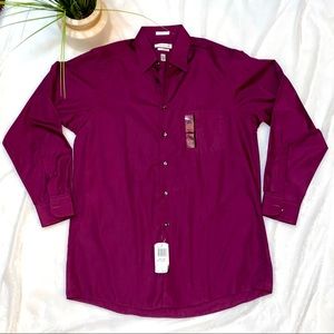 NWT Van Heuser button Down Shirt